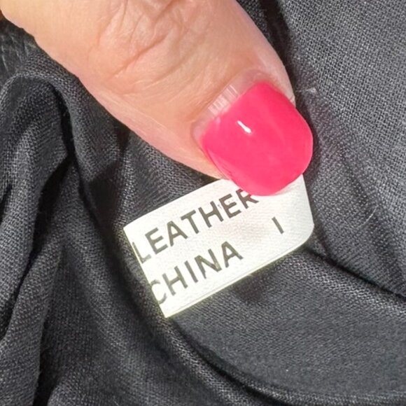 Black Snakeskin-Embossed Shoulder Bag — NWOT - Picture 7 of 12